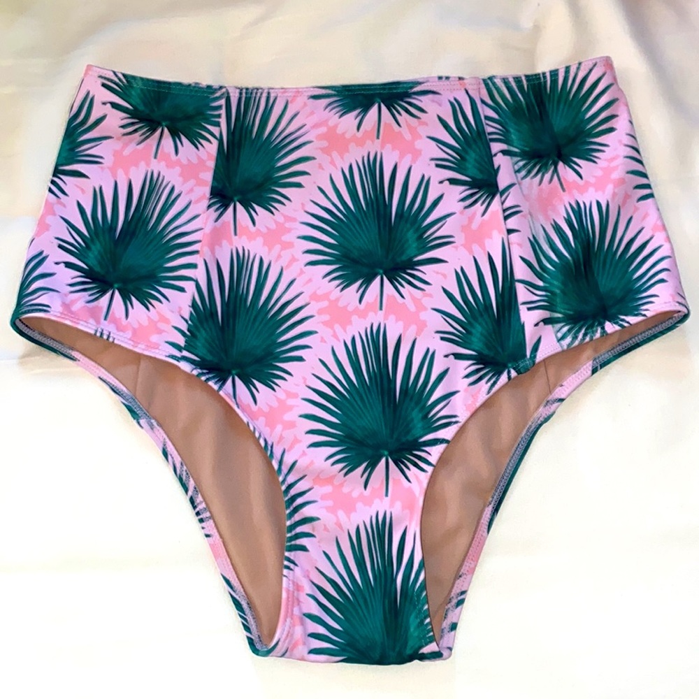 Kortni Jean cut high womens swim bottoms